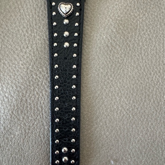Brighton Black and Silver Heart Studded Watch - Picture 5 of 7